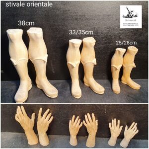 stivale orientale legno